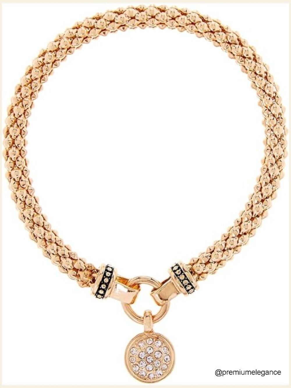 Gold Tone Stretch Bracelet Set, Stackable Jewelry for Women